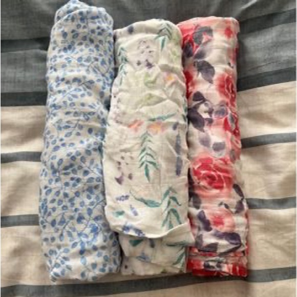 aden + anais Other - Aden and Anais Muslin Blankets - 3 Count